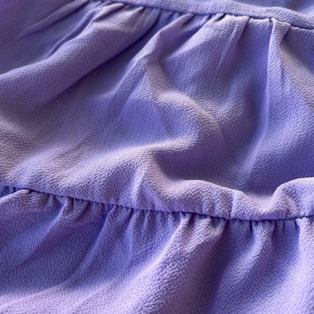Pink Rose Light Purple Tiered Camisole - Picture 4 of 5